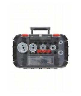 BOSCH Set carote 9 bucati Progressor pentru lemn si metal