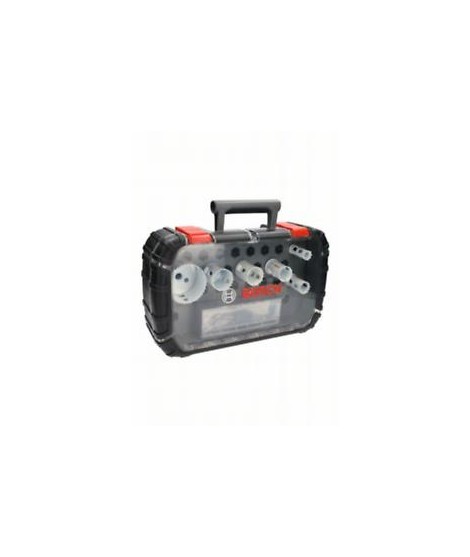 Set 6 carote Bosch bimetal,mandrina si 2 burghie centrare