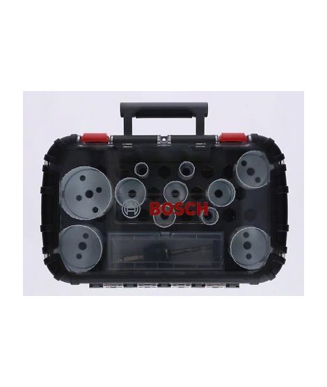 BOSCH Set universal 11 carote bimetal Progressor lemn,metal