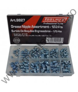 TOOLHUB Trusa cu gresoare 120 bucati