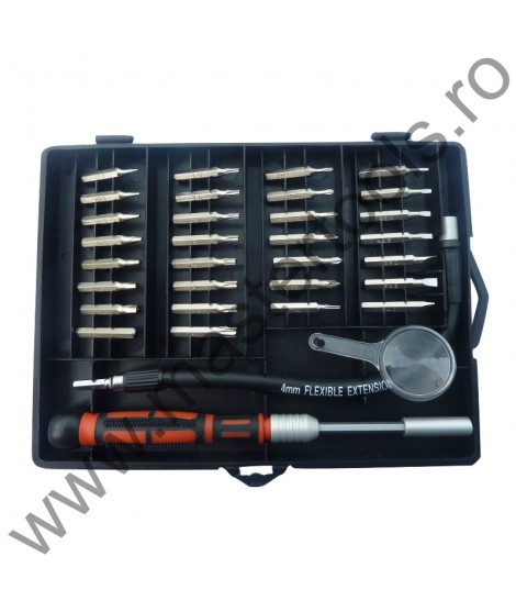 TOOLHUB Trusa surubelnite de precizie 35 piese