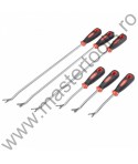 SELTECH Set de 6 scule cu diferite dimensiuni pentru demontat cleme tapiterii