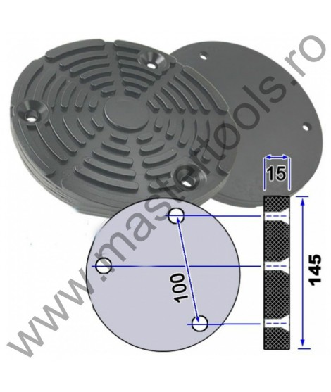 TOOLHUB LE-TACOG89 Tampon din cauciuc pentru elevator 145 mm