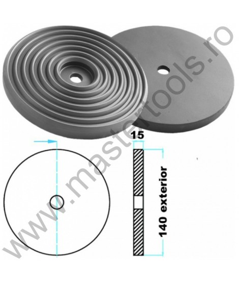 TOOLHUB LE-TACOG99 Tampon din cauciuc pentru elevator 140 mm
