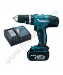 MAKITA DHP453RFX8 Masina gaurit cu percutie acumulator Li-Ion 18V 3Ah