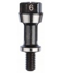 BOSCH 1608570043 Bucsa de prindere cu piulita de strangere 6 mm