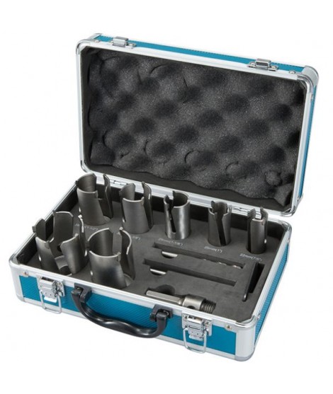 MAKITA D-51281 Set carote TCT cu valiza inclusa