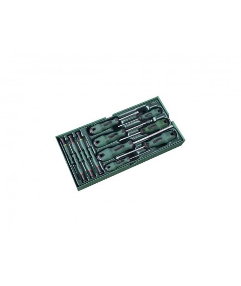 SATA SA09913 Set surubelnite drepte si in cruce 13 piese
