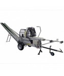 LUMAG SSA400E Masina de taiat, despicat si transportat busteni 7.5 kW