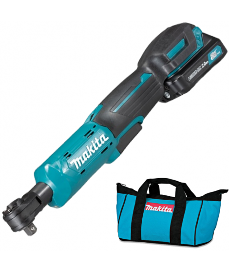 MAKITA WR100DWA Cheie cu clichet cu 1 acumulator CXT Li-Ion 12V 2Ah 47.5Nm