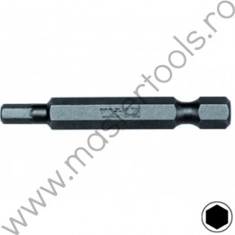 Bit hexagonal 4mm lungime 50mm prindere 1/4 YATO YT-7872