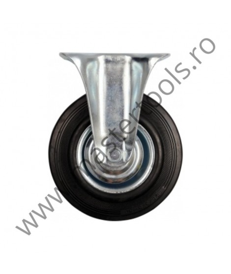 VOREL 87307 Roata fixa pentru cariucior cauciuc 200 mm