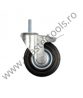 VOREL 87332 Roata mobila pe filet cu opritor 100x130x26 mm