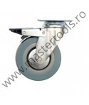 VOREL 87381 Roata de carucior mobila cu frana 50x72x16 mm 20 kg