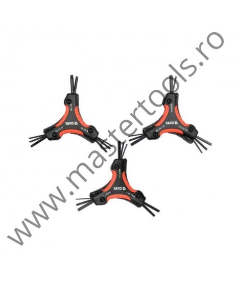 YATO YT-05644 Set dispozitive imbus si torx Cr-V 26 buc