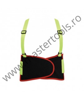 YATO YT-74242 Centura elastica cu bretele verde-negru marimea XL