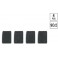 Set cutite pentru filiera 4 buc YATO