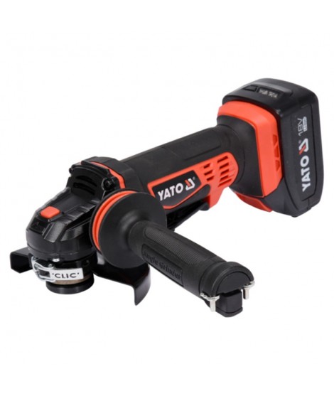 YATO YT-82828 Polizor unghiular acumulatori Li-Ion 18V 3Ah disc 125mm
