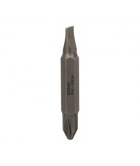 BOSCH 2607001738 bit dublu PH2 si plat 1x5.5 mm lungime 45 mm