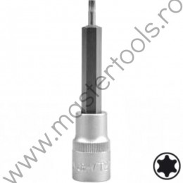 Bit torx T25 lungime 100 mm prindere hexagon 1/2" YATO YT-0441