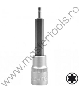Bit torx T30 lungime 100 mm prindere hexagon 1/2" YATO YT-0442