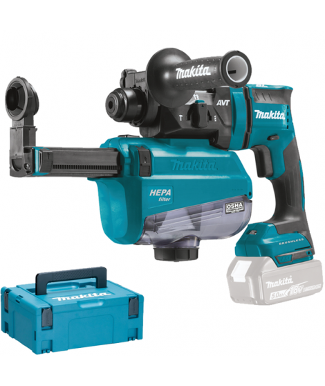 MAKITA DHR182ZWJU Ciocan rotopercutor SDS+ 18mm acumulatori Li-Ion 18V