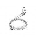 Bosch F016F04523 Furtun pistol pentru aparat spalat GHP 5-55