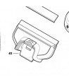 Bosch F016F05264 Racleta 133 mm pentru aparat spalat geamuri GlassVAC