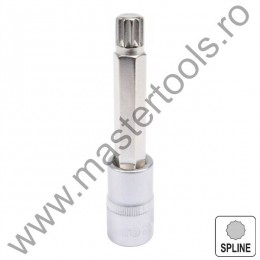 YATO YT-04353 Bit spline M10 cu adaptor 1/2 lungime 100 mm