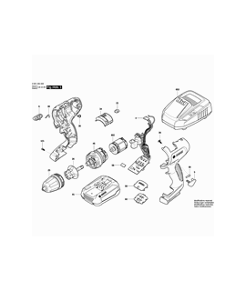 Bosch 1600A012DH Mandrina 10 mm prindere filet 3/8