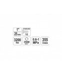 YT-09615 Yato Cheie de insurubat cu impact prindere 1 tol 3200 Nm