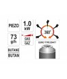 YT-36710 Yato Arzator gaz 1000 grade pentru lipiri si sudari