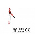 YT-58964 Yato Scripete cu parghie ridicare maxim 1500 kg la 1.5 m
