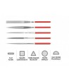 YT-6156 Yato Set 5 pile diamantate 180 mm