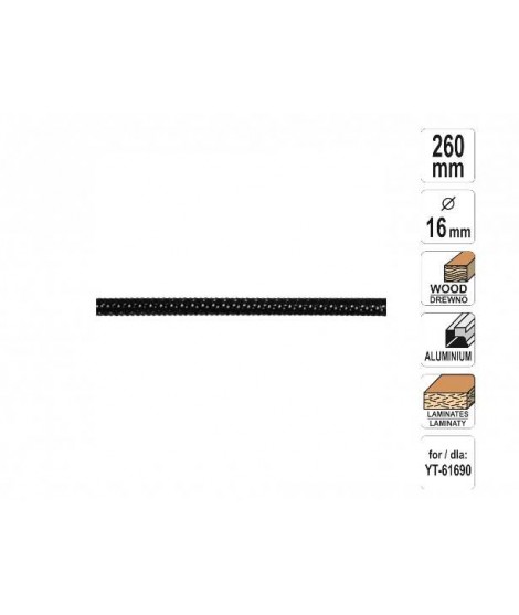 YT-61691 Yato Lama prelucrarea rigips pentru pila YT-61690
