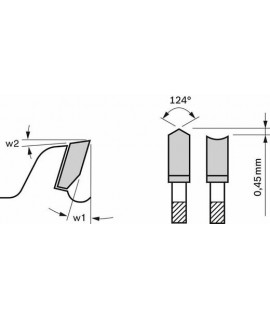 BOSCH 2608642517 Disc fierastrau circular de banc 300 MM 96 dinti