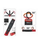 Yato YT-08507 Lampa cu 3 magneti 37 leduri acumulator Li-ion 2000 mAh