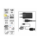Yato YT-08507 Lampa cu 3 magneti 37 leduri acumulator Li-ion 2000 mAh
