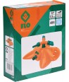 Flo 89274 Aspersor plastic cu 3 brate prindere 1/2