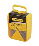 338721 Topmaster Set 10 biti cruce PZ2 prindere hexagonala 1/4 50 mm