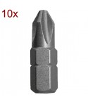 390710 Gadget Set 10 biti insurubare tip PH1 prindere hexagonala 1/4