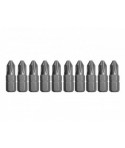 390712 Gadget Set 10 biti insurubare tip PH3 prindere hexagonala 1/4