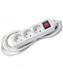 700753 Makalon Prelungitor electric lungime 3m cu intrerupator 3 prize