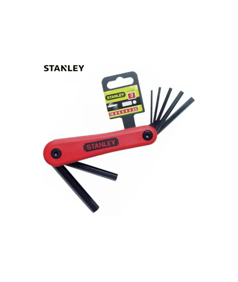 4-69-262 STANLEY Set de 7 chei imbus metric de dimensiuni 2.5-10 mm
