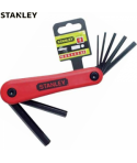 4-69-262 STANLEY Set de 7 chei imbus metric de dimensiuni 2.5-10 mm