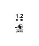 79468 FLO Rola cu fir grosime 1.2 mm, pentru cositoare electrica