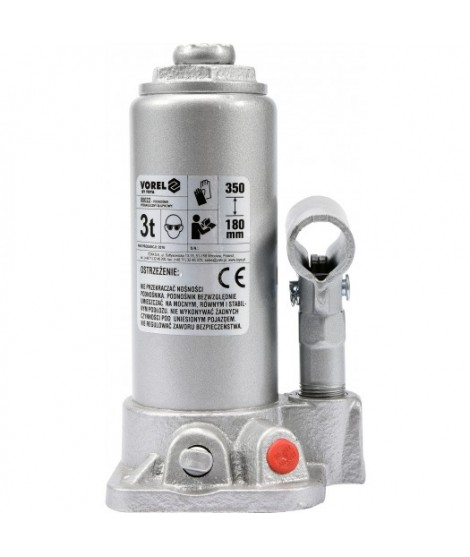 80022 VOREL Cric hidraulic,capacitate ridicare 3 T,inaltime 180-350 mm