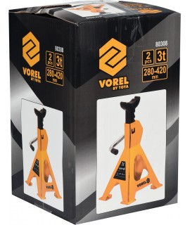 80308 Vorel Cric tip capra capacitate ridicare 3 T inaltime 275-415 mm