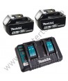 MAKITA DLM432PT2 Masina tuns gazon 43cm 2 acum 18V 5Ah si incarcator