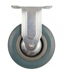 87351 Vorel Roata din cauciuc fixa pentru carucior diametru 50 mm
